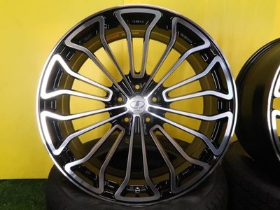 JDM Used Wheel Set 4-Wheel IMPUL SCULLA 21x9J +49 5H 114.3 for Nissan E (No Tires) - Image 3
