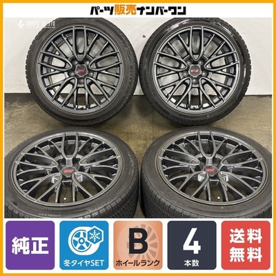 JDM Wheels in good condition Subaru VAB WRX STI genuine 18-inch 8.5J + (No Tires)