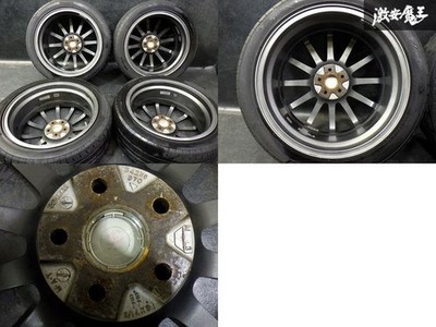 JDM Excellent condition Subaru genuine optional STI 18x7.5J +55 PCD100 (No Tires) - Image 8
