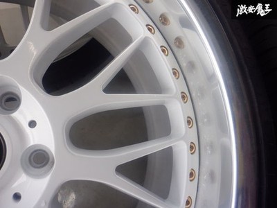 JDM WORK VS-XX209J +32 PCD114.3 5-hole Deep Rim Gold Pierce Bolt 235/3 (No Tires) - Image 3