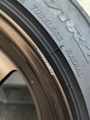JDM Used 4-Wheel Set wheels with tires bronze finish RAYS VOLK RACING TE37V (No Tires) - Image 4