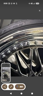 JDM WORK VS XV 209j+26 rim width60 10.5 j+34rim width73 (No Tires) - Image 8