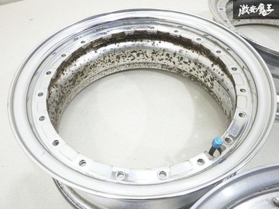 JDM RareSSR Speed Star Rebarre Mesh 14x5.5J Rim Only 4-Wheel Set 3-Pie (No Tires) - Image 6