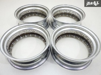 JDM RareSSR Speed Star Rebarre Mesh 14x5.5J Rim Only 4-Wheel Set 3-Pie (No Tires) - Image 7