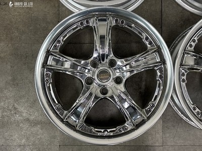 JDM Rare ForgedRAYS VOLKRACING GT-AV 18in 7.5J +50 PCD114.3 2-piece wh (No Tires) - Image 2