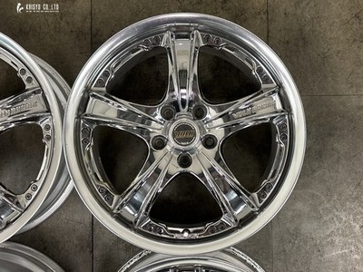 JDM Rare ForgedRAYS VOLKRACING GT-AV 18in 7.5J +50 PCD114.3 2-piece wh (No Tires) - Image 5