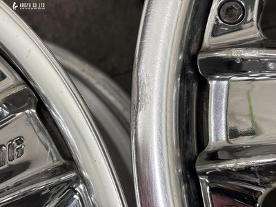 JDM Rare ForgedRAYS VOLKRACING GT-AV 18in 7.5J +50 PCD114.3 2-piece wh (No Tires) - Image 8