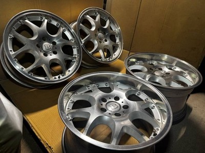 JDM Deep rim bus type 8.5J/9.5J fits ZX100 Crown Celsior Z33 Z34 Soare (No Tires) - Image 2