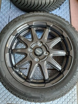 JDM Kyoho aluminum wheels with Goodyear All Seasons tires 165/60R15 4 (No Tires) - Image 2