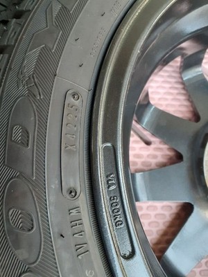 JDM Kyoho aluminum wheels with Goodyear All Seasons tires 165/60R15 4 (No Tires) - Image 7