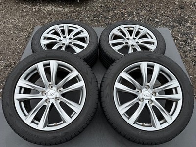 JDM Nissan Y51 Fuga genuine 18-inch wheels 8J +43 PCD 114.3 with 245/5 (No Tires)