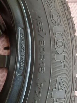 JDM Kyoho aluminum wheels with Goodyear All Seasons tires 165/60R15 4 (No Tires) - Image 11