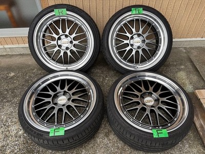 JDM BBS LM 19-inch wheel and tire set LM118H LM221H (No Tires)
