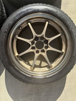 JDM RAYS VOLK RACING CE28N 15x7J +35 PCD100 4-hole Bronze 4-Wheel Set Mi (No Tires) - Image 4