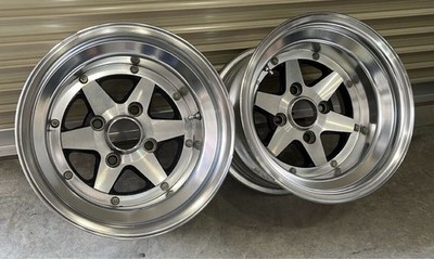 JDM Rare SSR SPEED STAR Longchamp 14x9.5J-18 4H PCD114.3 B-type 2-Wheel Set L (No Tires)