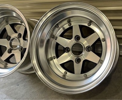 JDM Rare SSR SPEED STAR Longchamp 14x9.5J-18 4H PCD114.3 B-type 2-Wheel Set L (No Tires) - Image 4