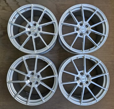 JDM Ultra Lightweight ForgingTWS MotorSport T66-GT 19x9J +50 PCD112 Sil (No Tires)