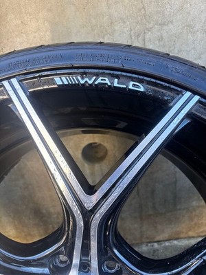 JDM 1️⃣WALD 22 Tire Wheel 4-Wheel Set (No Tires) - Image 9