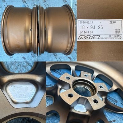 JDM Lightweight forging RAYS Volk Racing ZE40 18x9J OFF+25 5H PCD114.3 (No Tires) - Image 9