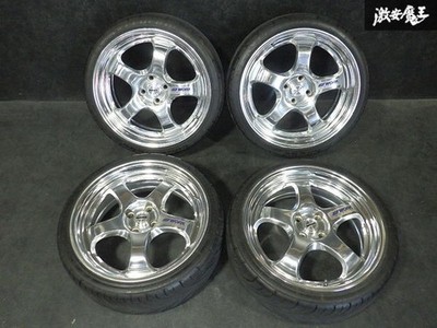 JDM WORK Meister S1R Tires and Wheels 4-Wheel Set 188 / 7.5J +40 PCD100 4H (No Tires)