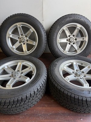 JDM Weds Keeler 18-inch aluminum wheels 265/60/18 Bridgestone DM-V3 (No Tires)