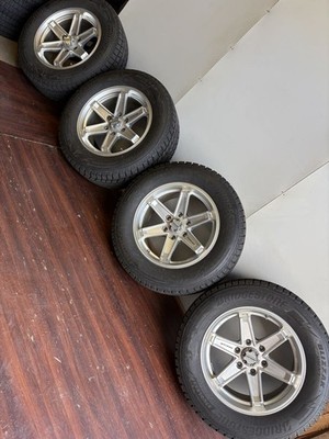JDM Weds Keeler 18-inch aluminum wheels 265/60/18 Bridgestone DM-V3 (No Tires) - Image 2