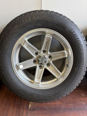 JDM Weds Keeler 18-inch aluminum wheels 265/60/18 Bridgestone DM-V3 (No Tires) - Image 5