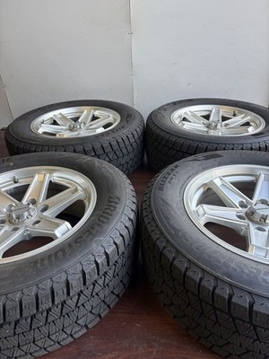 JDM Weds Keeler 18-inch aluminum wheels 265/60/18 Bridgestone DM-V3 (No Tires) - Image 7
