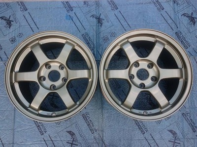 JDM Rare Size Lightweight Forging RAYS Volk Racing TE37 16x8J OFF+30 5H (No Tires)