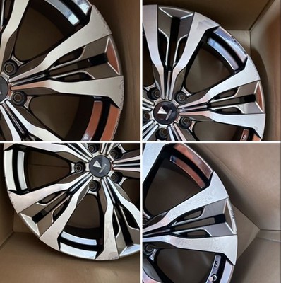 JDM Toyota Crown 220 MODELLISTA WingDancer X Genuine Wheel 4-Wheel Set (No Tires) - Image 6
