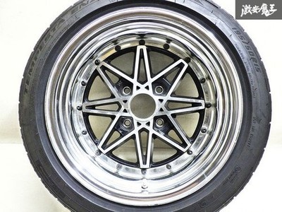 JDM No distortionWORK Equip EQ3/N 03 15x8J +7 PCD114.3 4-hole deep rim (No Tires) - Image 3