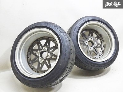 JDM No distortionWORK Equip EQ3/N 03 15x8J +7 PCD114.3 4-hole deep rim (No Tires) - Image 6