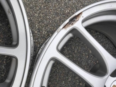 JDM Mitsubishi Lancer Evolution 9 Genuine Wheels 18x8.0J +38 PCD114.3-5 (No Tires) - Image 7