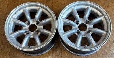 JDM Watanabe 154-hole 114.3 7.5J 2-Wheel Set (No Tires)