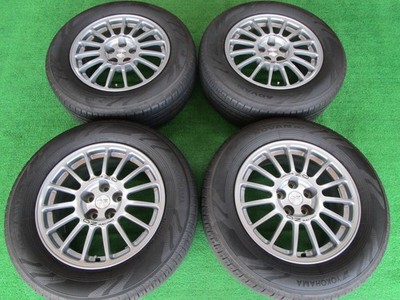 JDM Mitsubishi Lancer Evo 6 Genuine OZ 4-Wheel Set Yokohama 225/65R17 Delica (No Tires)