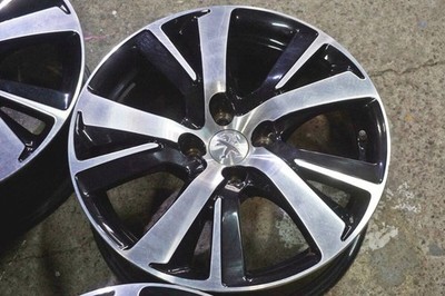 JDM Rare? Peugeot 2008 Genuine GT Line 17-inch 6J +20 PCD108 Black Pol (No Tires) - Image 3