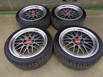 JDM BBS LMP078 LMP079 4Wheels 18x8+35 9+35 5x114.3 66 DB (No Tires)