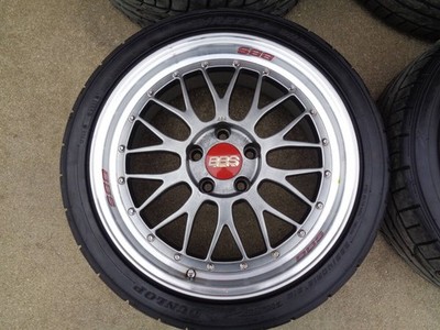JDM BBS LMP078 LMP079 4Wheels 18x8+35 9+35 5x114.3 66 DB (No Tires) - Image 3
