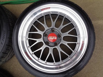 JDM BBS LMP078 LMP079 4Wheels 18x8+35 9+35 5x114.3 66 DB (No Tires) - Image 5