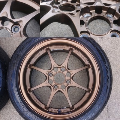 JDM Lightweight Forging RAYS Volk Racing CE28N 15x6J OFF+45 4H PCD100 1 (No Tires) - Image 5