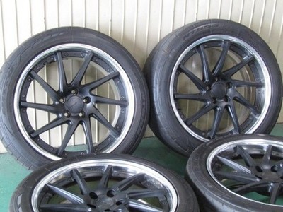JDM Stylish WORK GNOSIS CVS mat black wheels for Audi Q5 GLC-Class X25 (No Tires) - Image 2