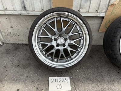 JDM WORK Lanvec LM1-SR 20x9.0J+30 5-hole 114.3 Glimmit black wheels & (No Tires) - Image 2