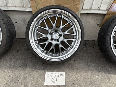JDM WORK Lanvec LM1-SR 20x9.0J+30 5-hole 114.3 Glimmit black wheels & (No Tires) - Image 4