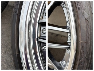 JDM WORK Lanvec LM1-SR 20x9.0J+30 5-hole 114.3 Glimmit black wheels & (No Tires) - Image 7