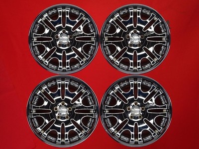 JDM Lowenhart LC-1 deep rim wheels 4-Wheel Set size 9J/10J-19 PCD 114.3 5 h (No Tires)