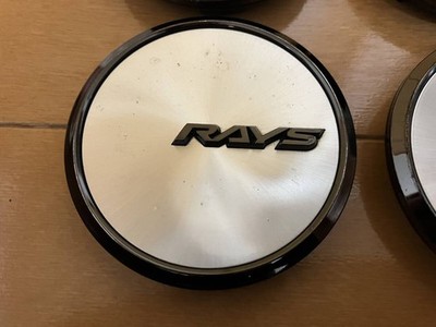 JDM RAYS Rays HOMURA Homura Village Center Caps Set of 4 Used (No Tires) - Image 5