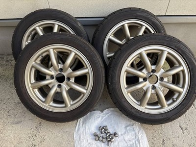 JDM RS Watanabe Racing Service Watanabe Eight Spoke 15-inch wheels wit (No Tires)