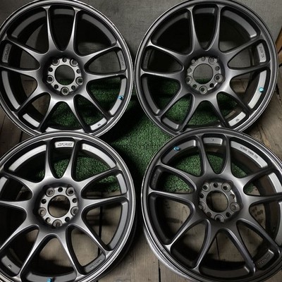 JDM WORK Wheels EMOTION KAI/N 18187.5J+48 PCD114.3-5H Hub 73mm Okinawa (No Tires)