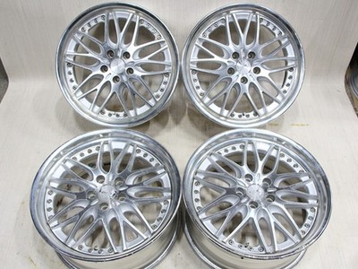 JDM C258 Deep Rim Rare LEON HARDIRITT 3P 19X8J+48 8.5J+40 PCD114.3 3-p (No Tires)