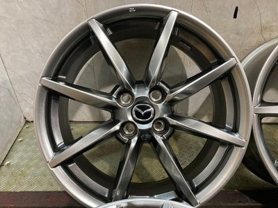 JDM Mazda ND Roadster genuine wheels 174-Wheel Set 7J 4HPCD100 +45 high brig (No Tires) - Image 3